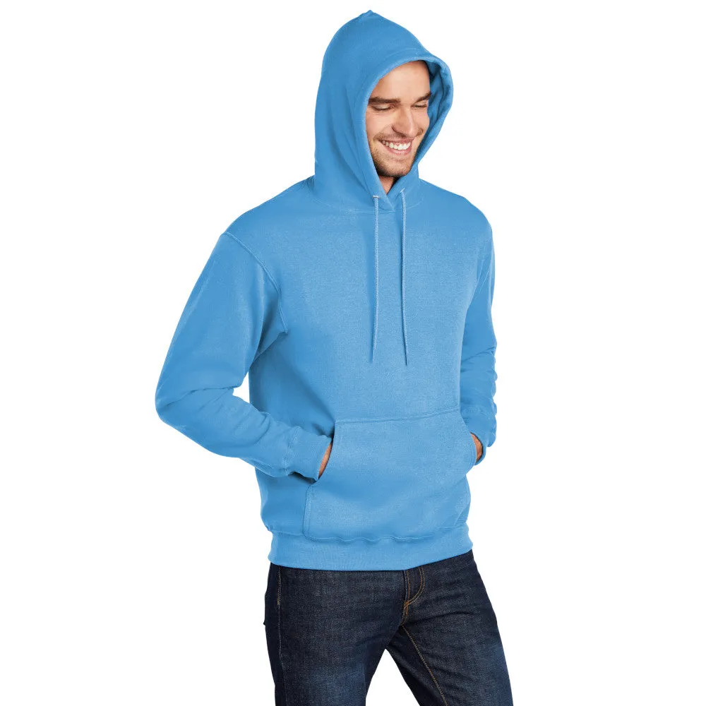 Port & Company® Core Fleece Pullover Hooded Sweatshirt - Aquatic Blue