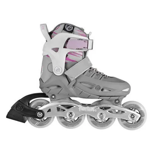 Powerslide Kids Skates Phuzion 1 Adjustable Grey/Pink