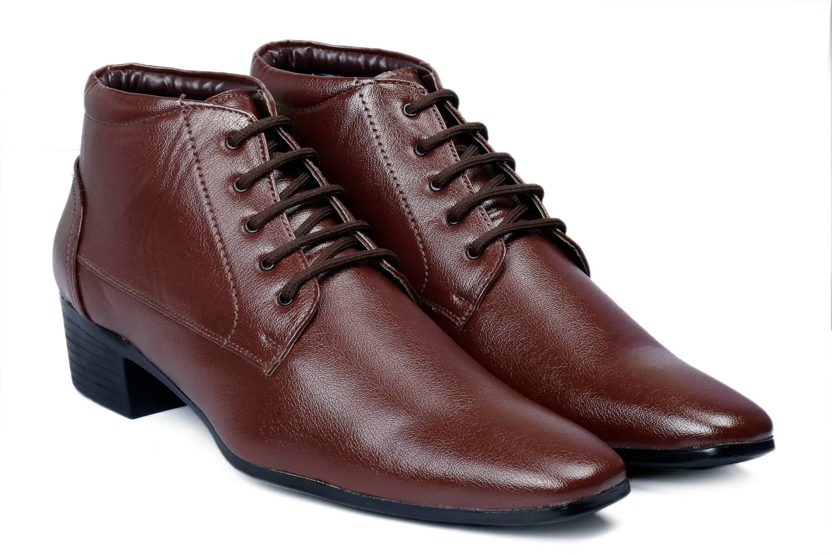 Premium Brown Synthetic Leather Formal Shoe For Men