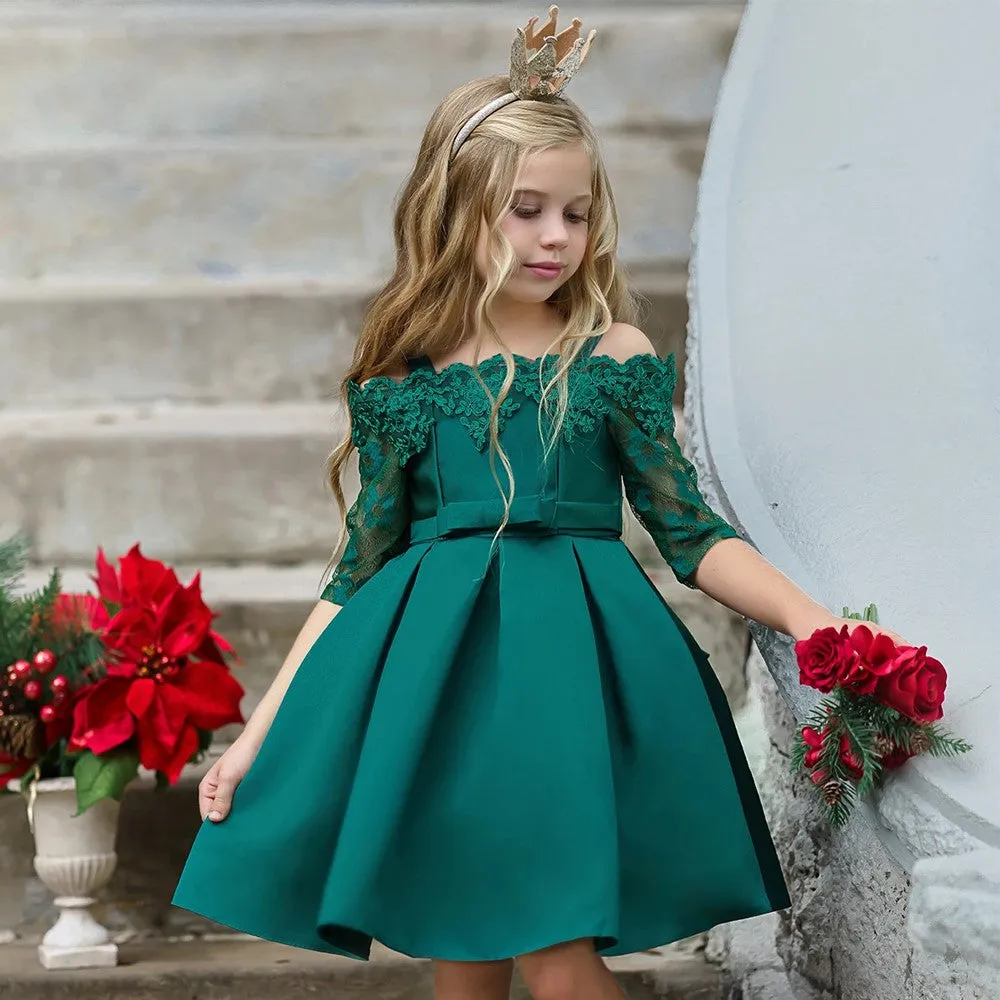 Princess Chic Dress -Kids Girls Dress -Toddler Clothes Children