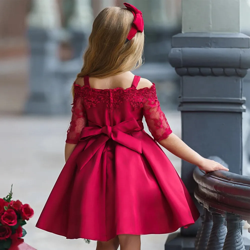 Princess Chic Dress -Kids Girls Dress -Toddler Clothes Children