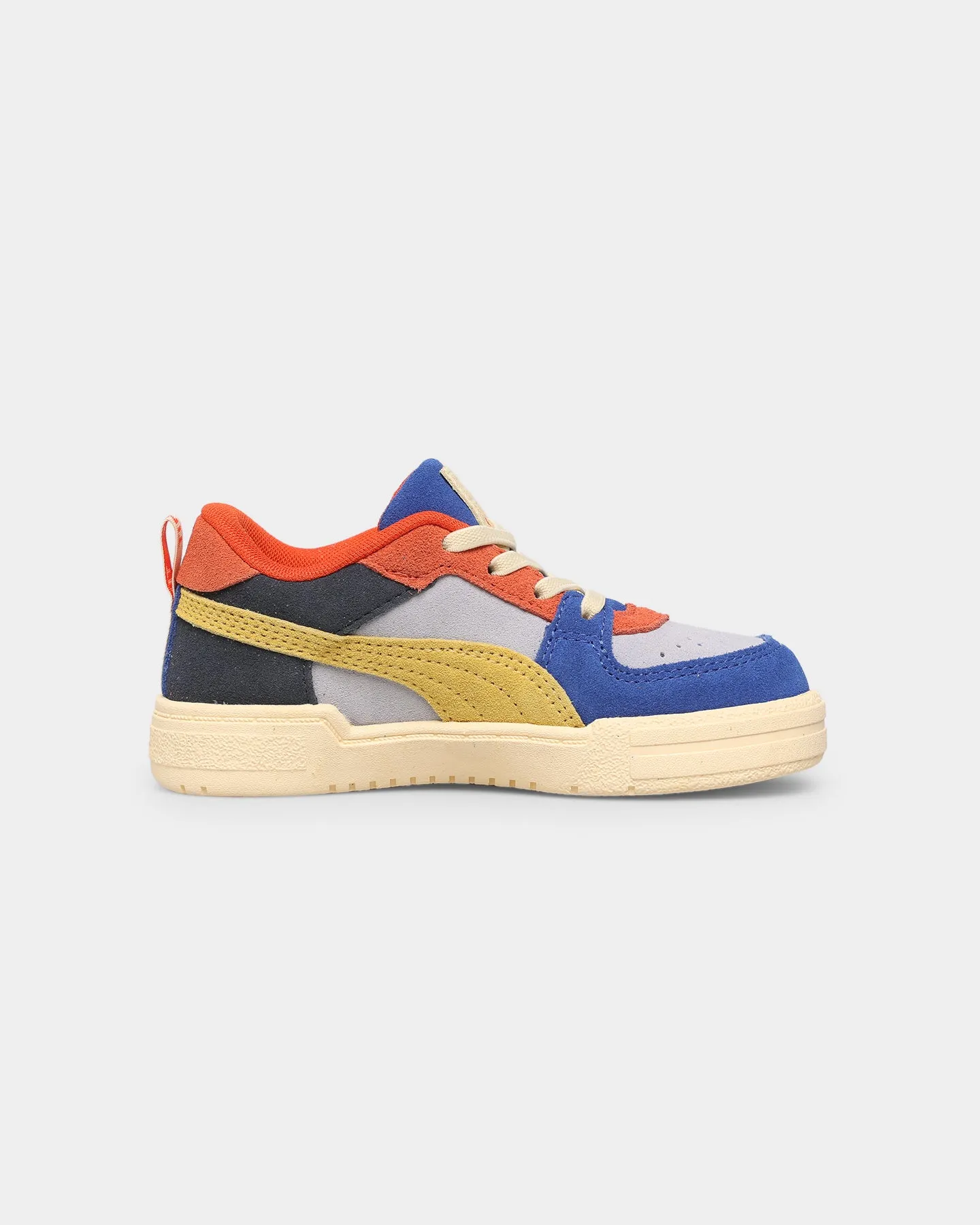 Puma PUMA x TINYCOTTONS Kids' California Pro Suede AC Forever Blue/Aspen Gold