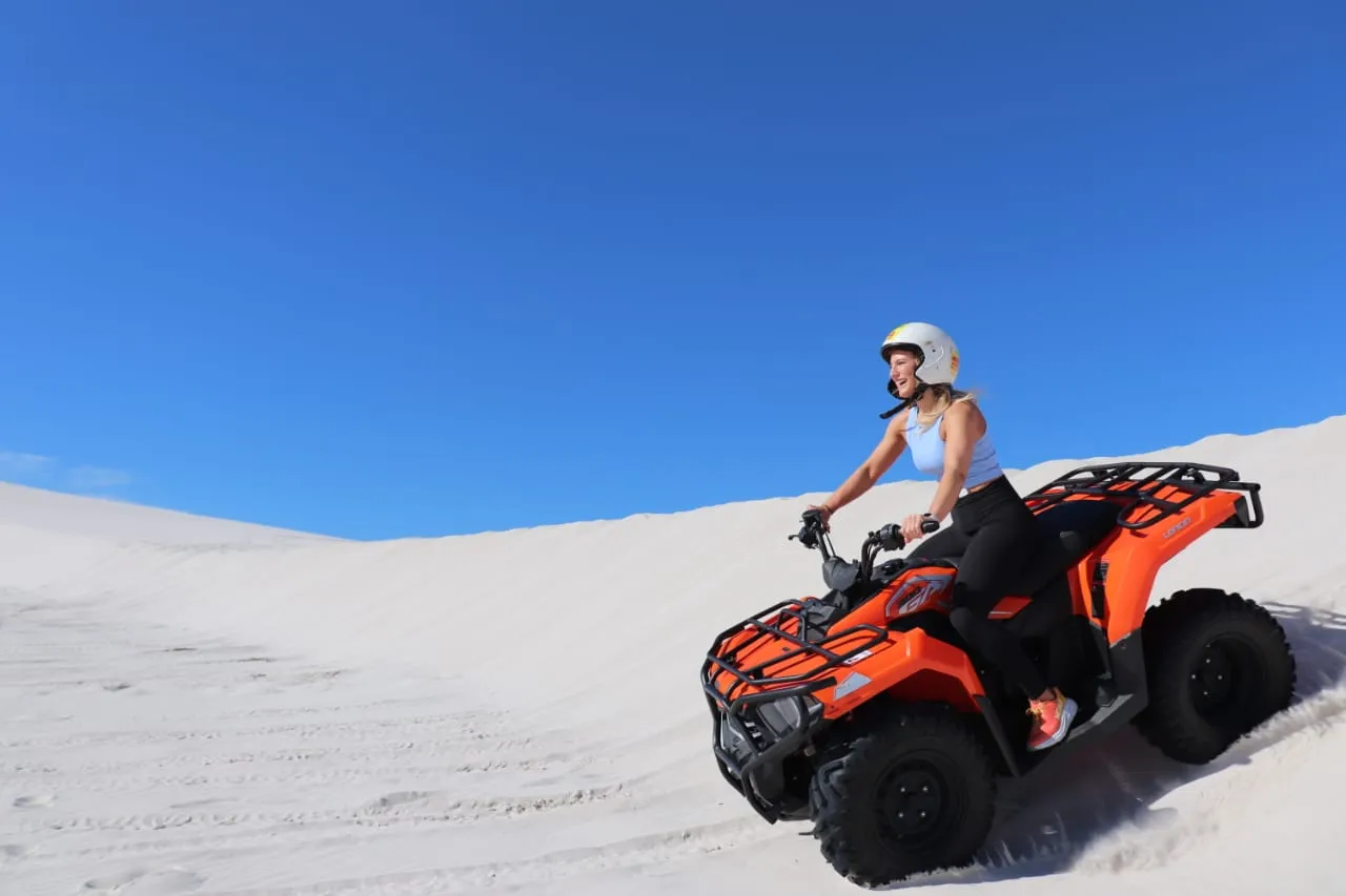 Quad bike dune adventure with WildX Adventures