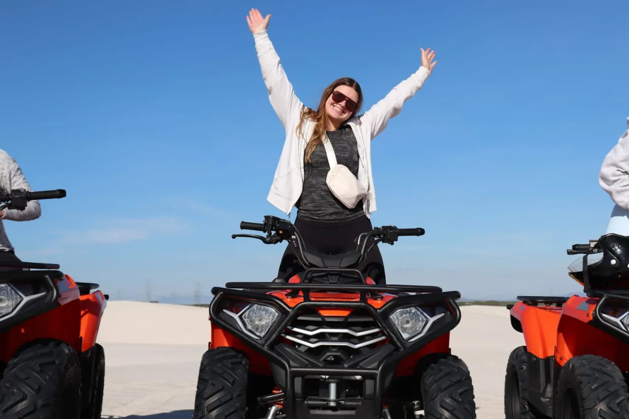 Quad bike dune adventure with WildX Adventures