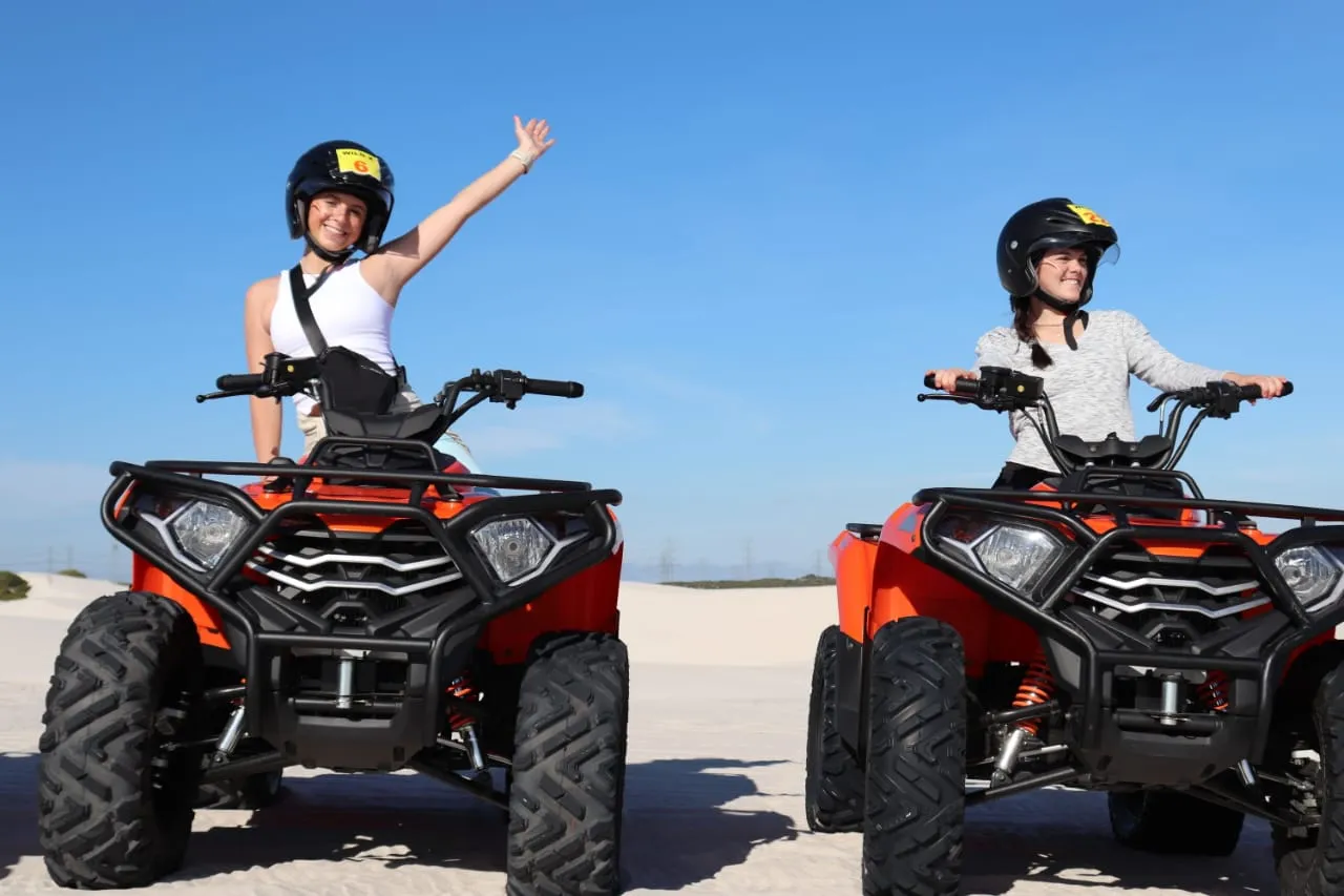 Quad bike dune adventure with WildX Adventures