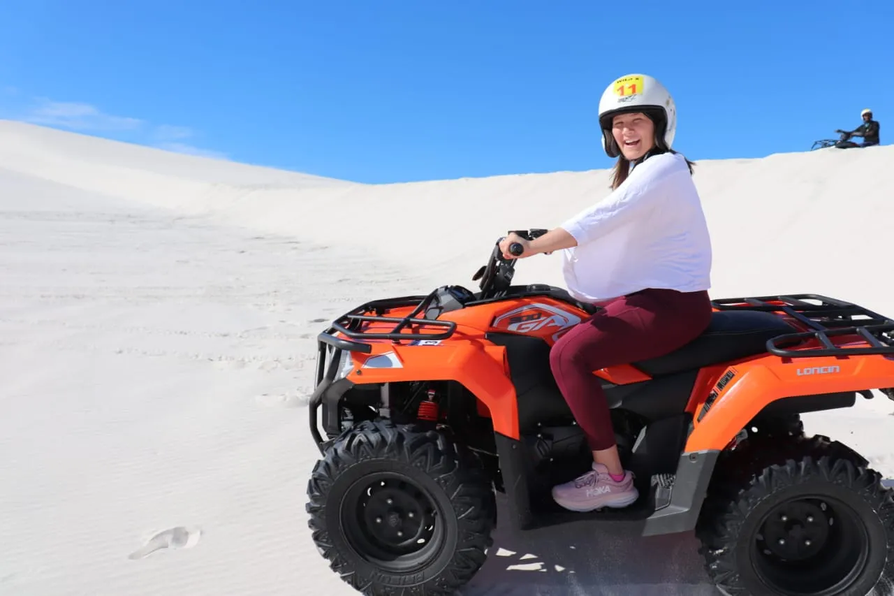 Quad bike dune adventure with WildX Adventures