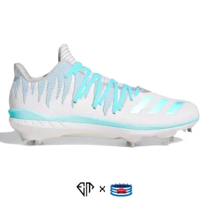 "Ice" Adidas Adizero Afterburner 6 Cleats