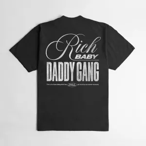 RBDG  Premium Oversized T-shirt- Black