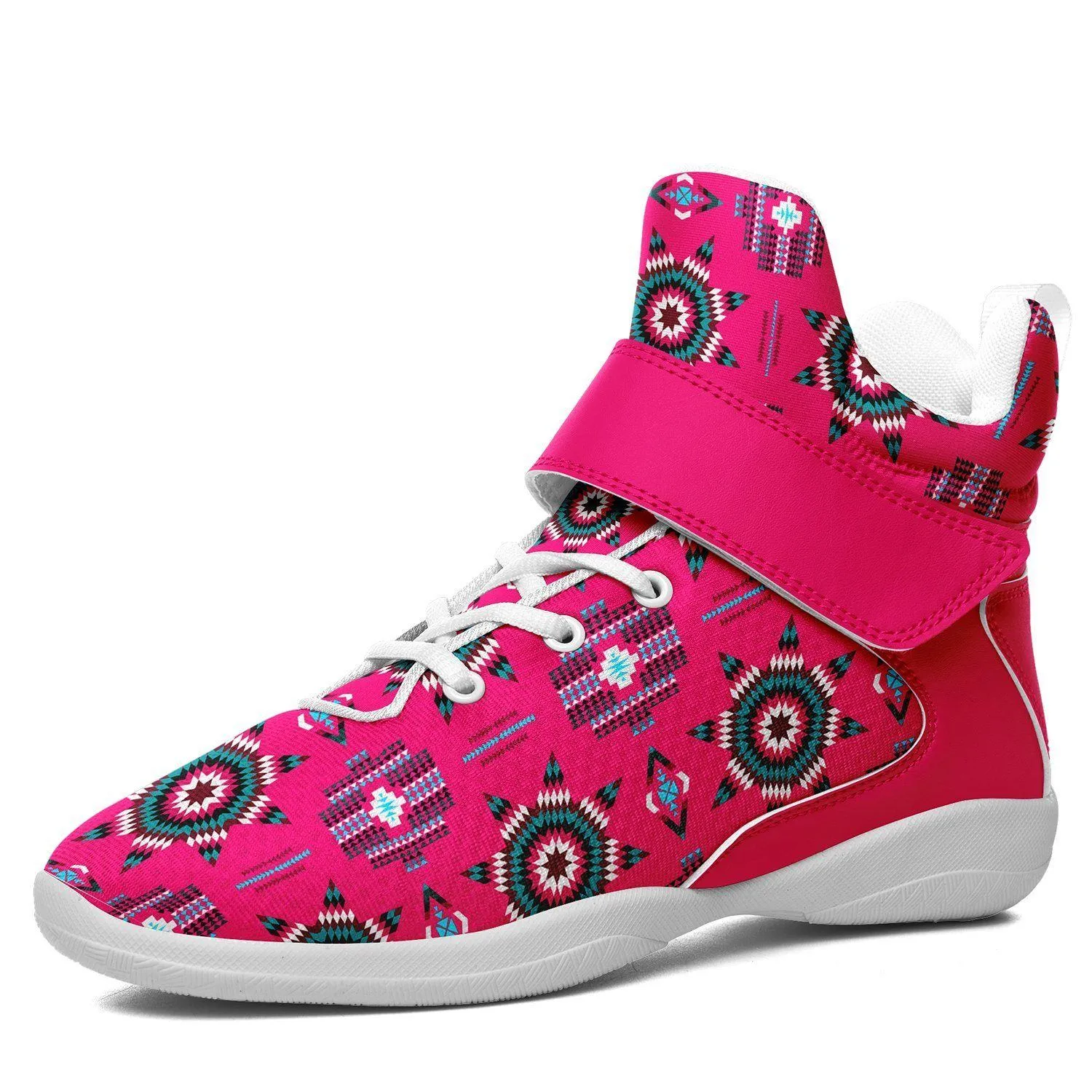 Rising Star Strawberry Moon Ipottaa Basketball / Sport High Top Shoes - White Sole