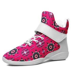 Rising Star Strawberry Moon Ipottaa Basketball / Sport High Top Shoes - White Sole