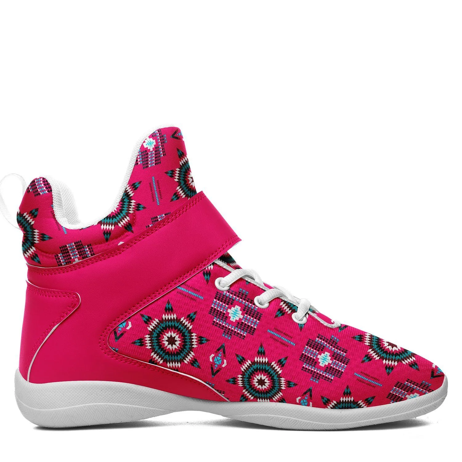 Rising Star Strawberry Moon Ipottaa Basketball / Sport High Top Shoes - White Sole