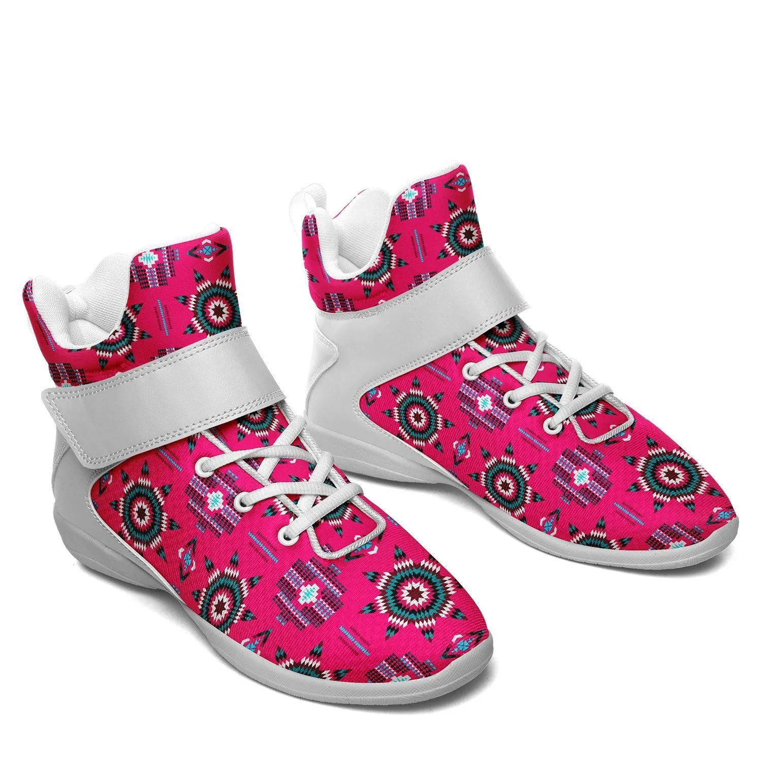 Rising Star Strawberry Moon Ipottaa Basketball / Sport High Top Shoes - White Sole