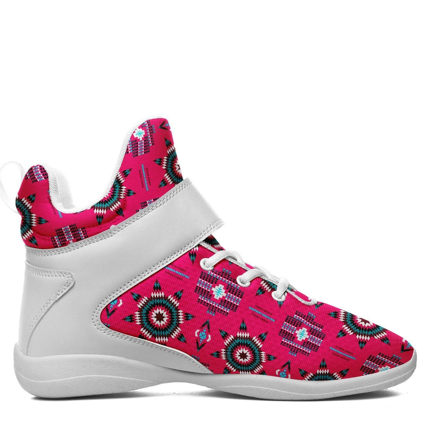 Rising Star Strawberry Moon Ipottaa Basketball / Sport High Top Shoes - White Sole