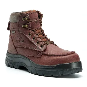 ROCKROOSTER  Zumbro 6 inch Wide Steel Toe, Waterproof Work Boots, Rubber Outsole, EH Protection, ASTM 2413, Work Boots AK372