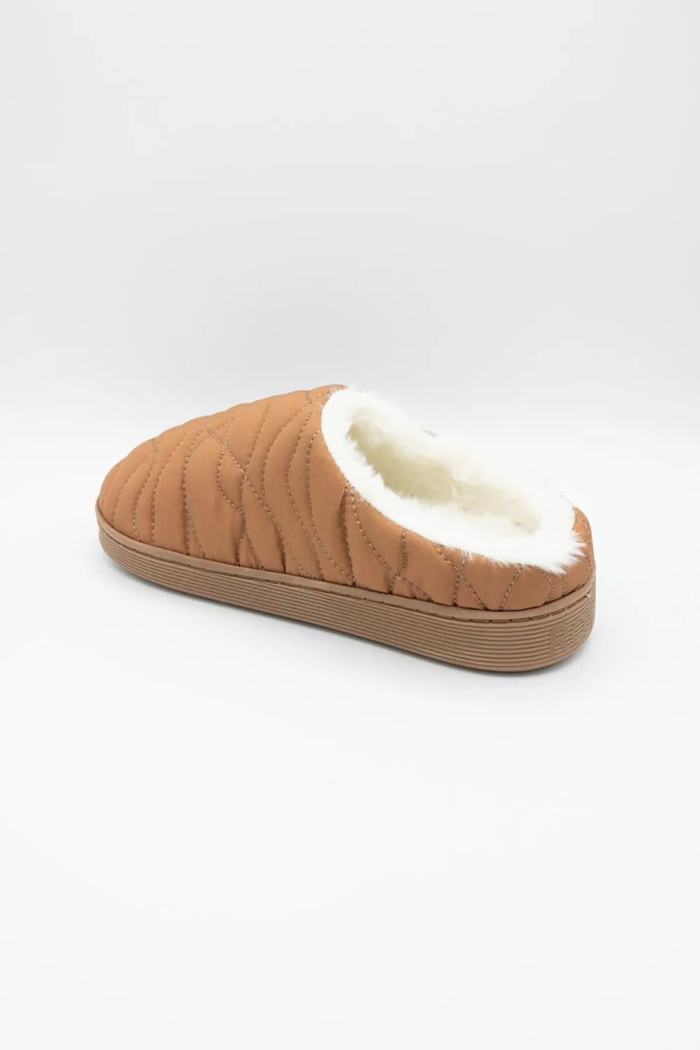 Roxy Jasper Quilted Slipper for Women in Tan | 13872626-236