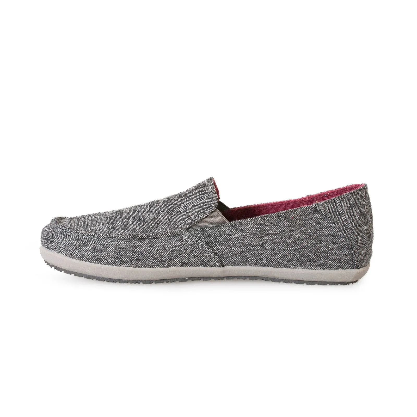 Sanuk Casa Tx Grey Herring Gray Shoes - Men's