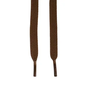 Solemate Laces Standard Flat Chocolate Brown 110cm