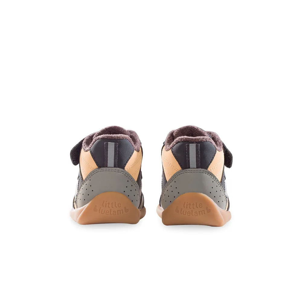 Sporty Shoelace Velcro Strap Baby Walking Shoes