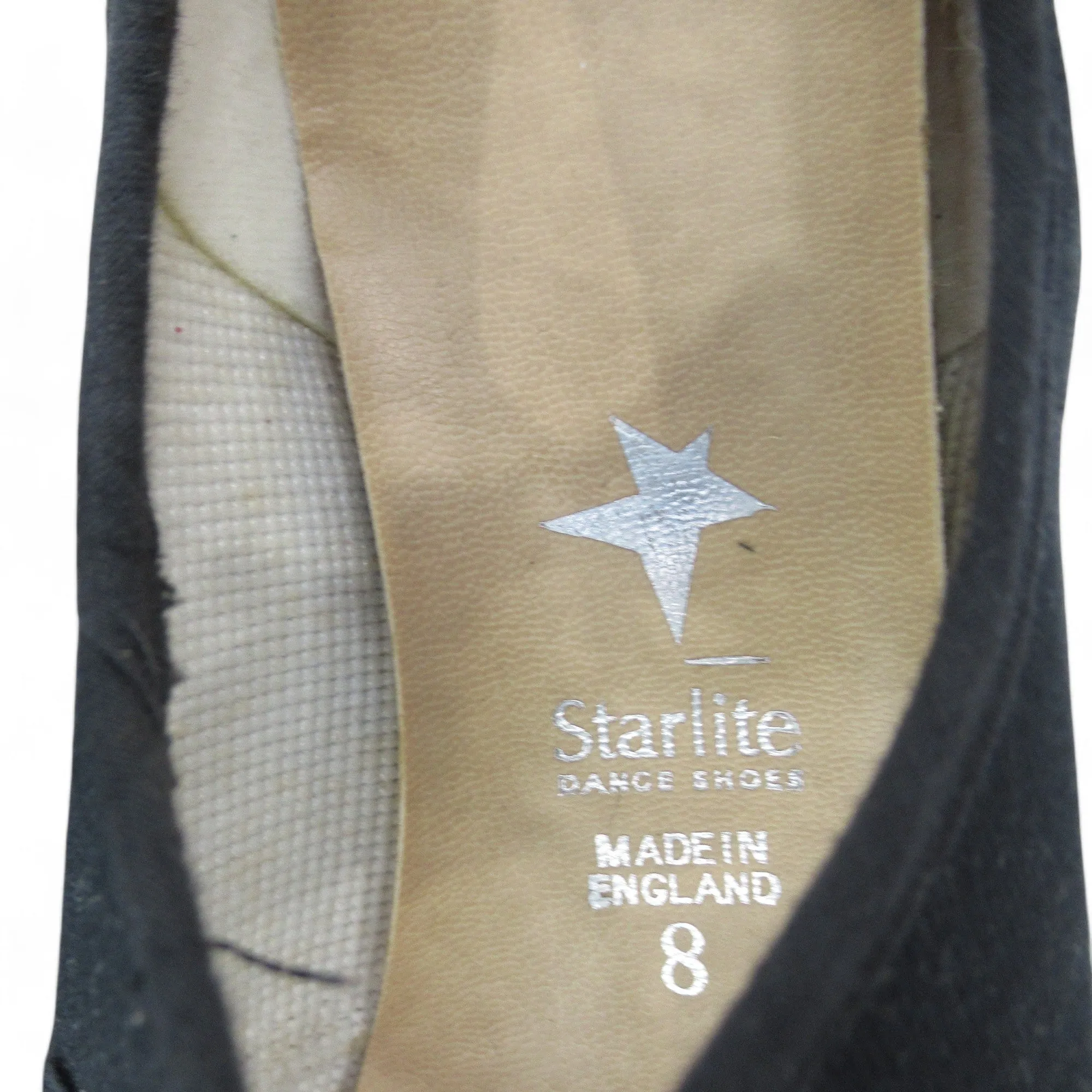 Starlite Tap Dance Shoes UK 8 Black Womenswear | Preloved