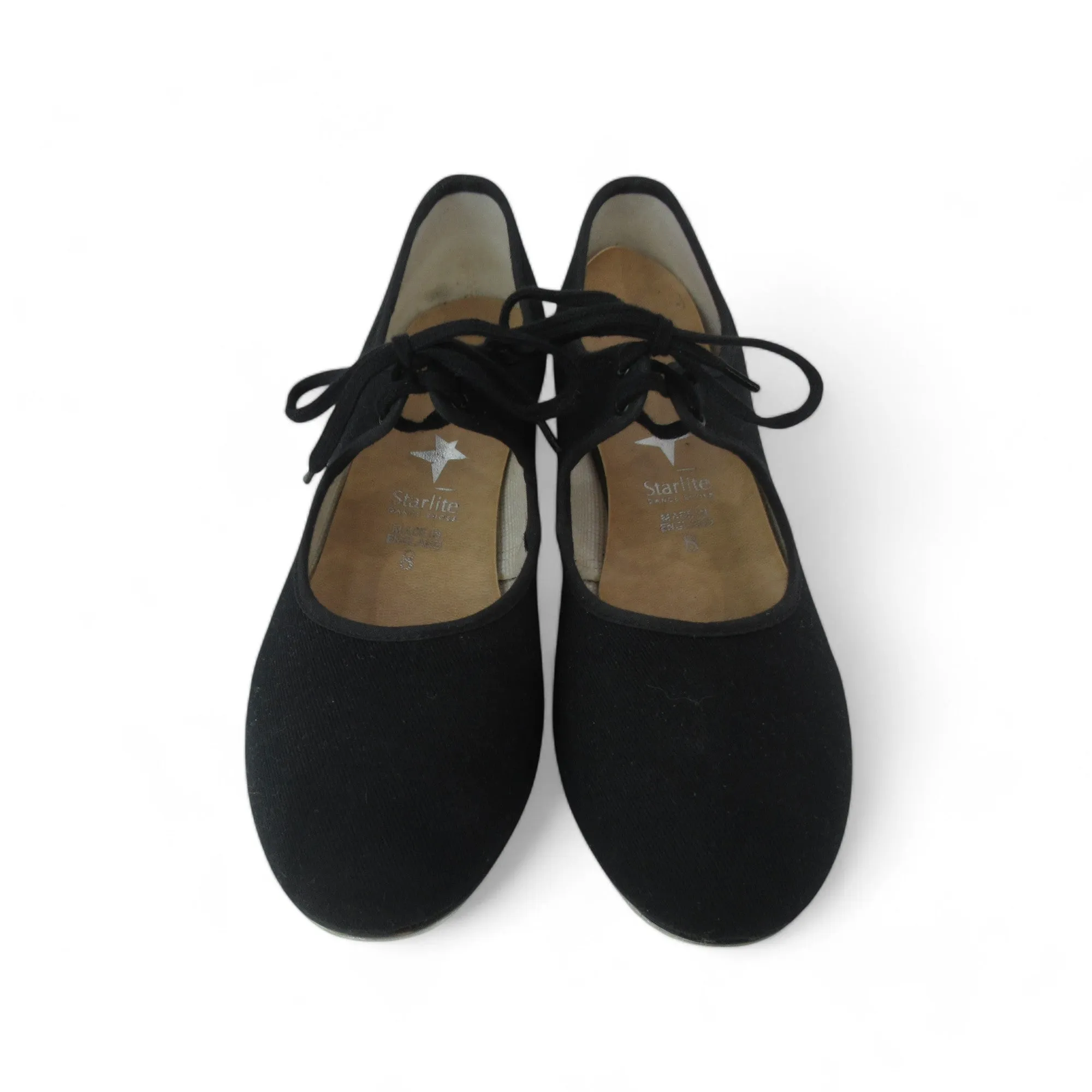 Starlite Tap Dance Shoes UK 8 Black Womenswear | Preloved