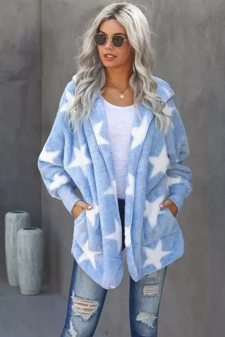 Stellar Sky Fuzzy Star Jacket