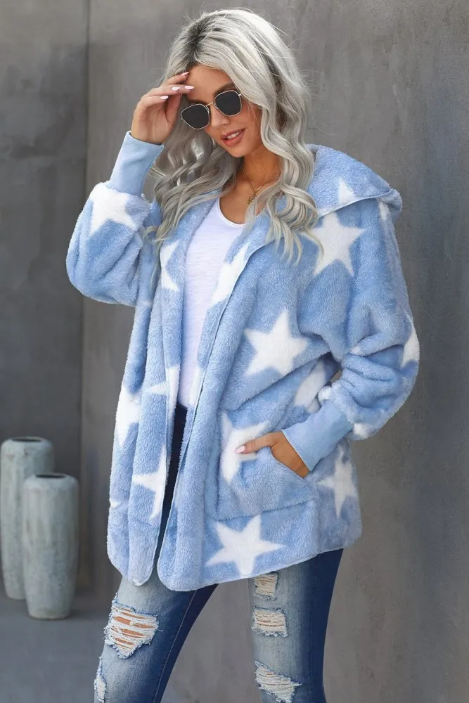 Stellar Sky Fuzzy Star Jacket