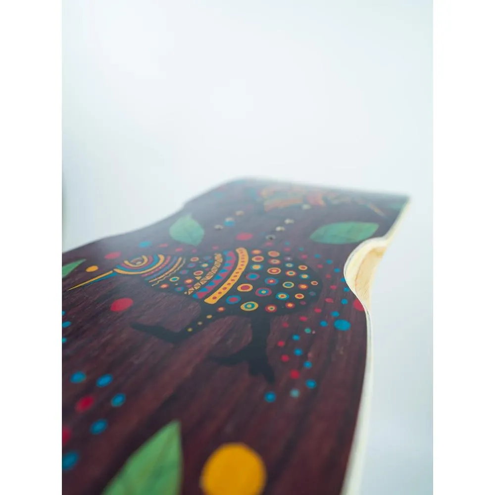 Timber Kiwi 46" Dancing Freestyle Longboard Deck - Flex-1