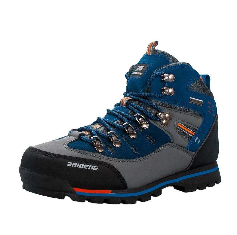 Top Quality Hiking Boots Anti-Skid Breathable Lace-Up High Top Outdoor Climbing Trekking Shoes | 8037