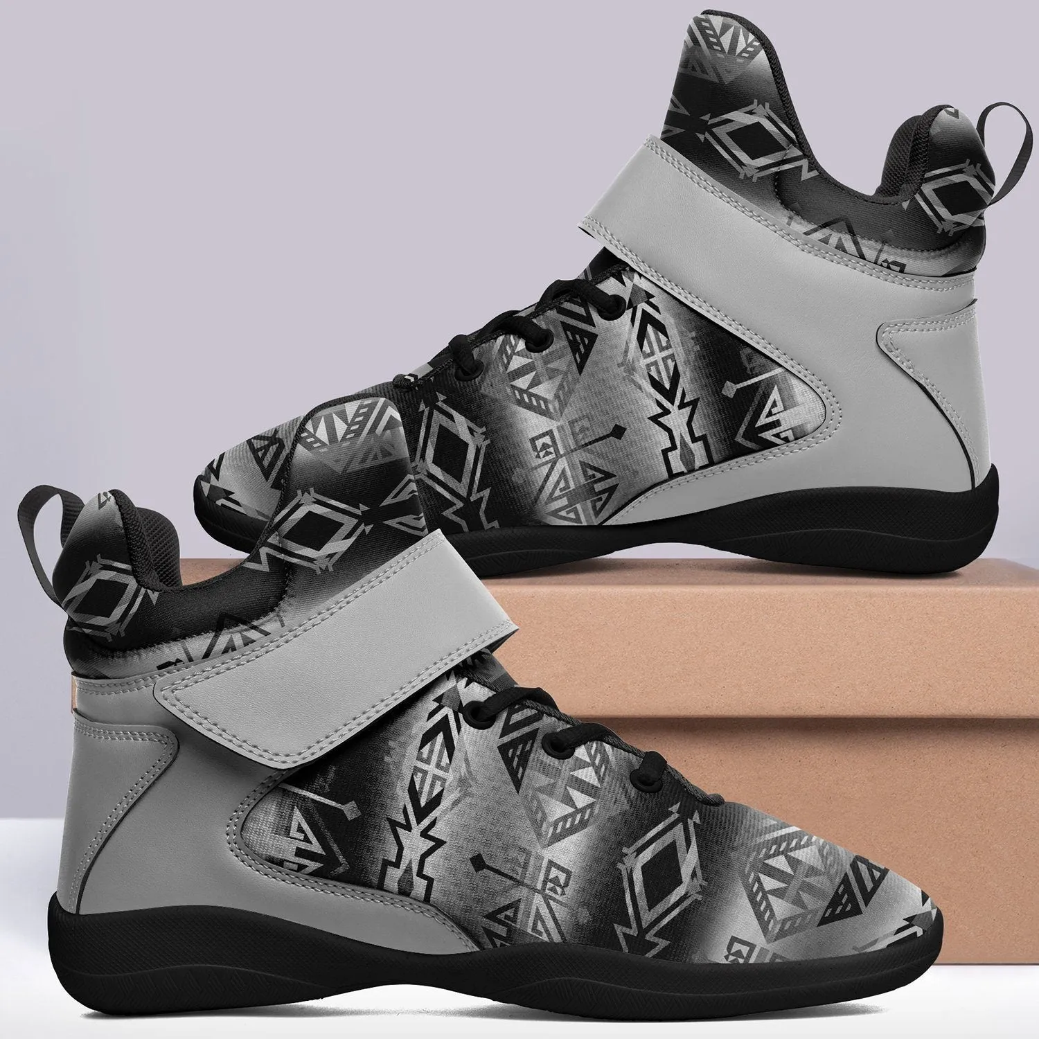 Trade Route Cave Ipottaa Basketball / Sport High Top Shoes - Black Sole