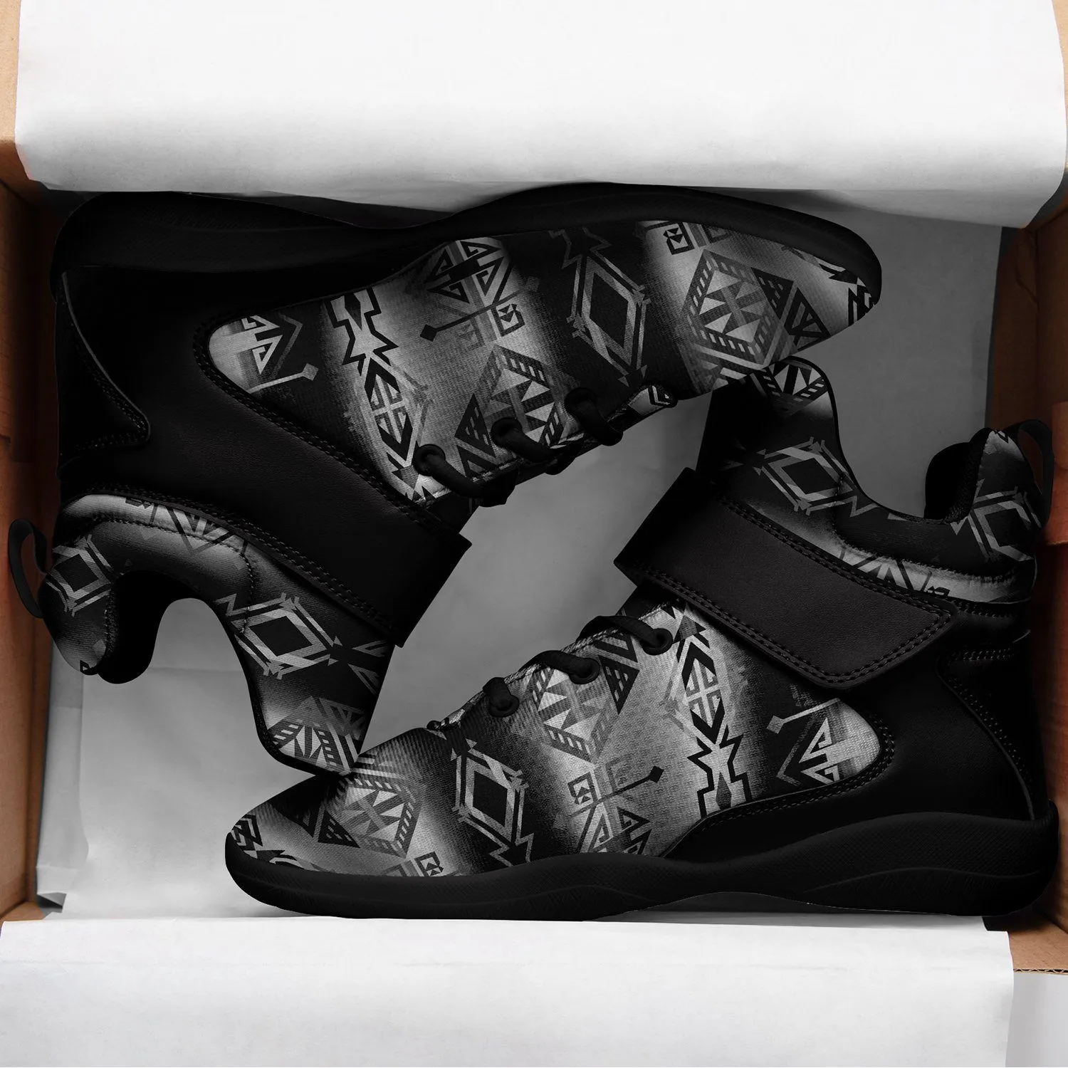 Trade Route Cave Ipottaa Basketball / Sport High Top Shoes - Black Sole