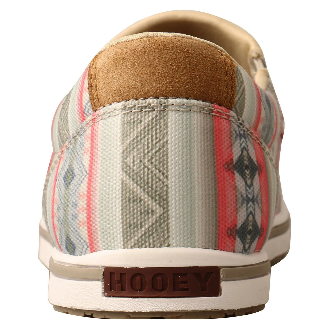 Twisted X Ladies Hooey Loper Pink Aztec Slip-On Shoes WHYC021