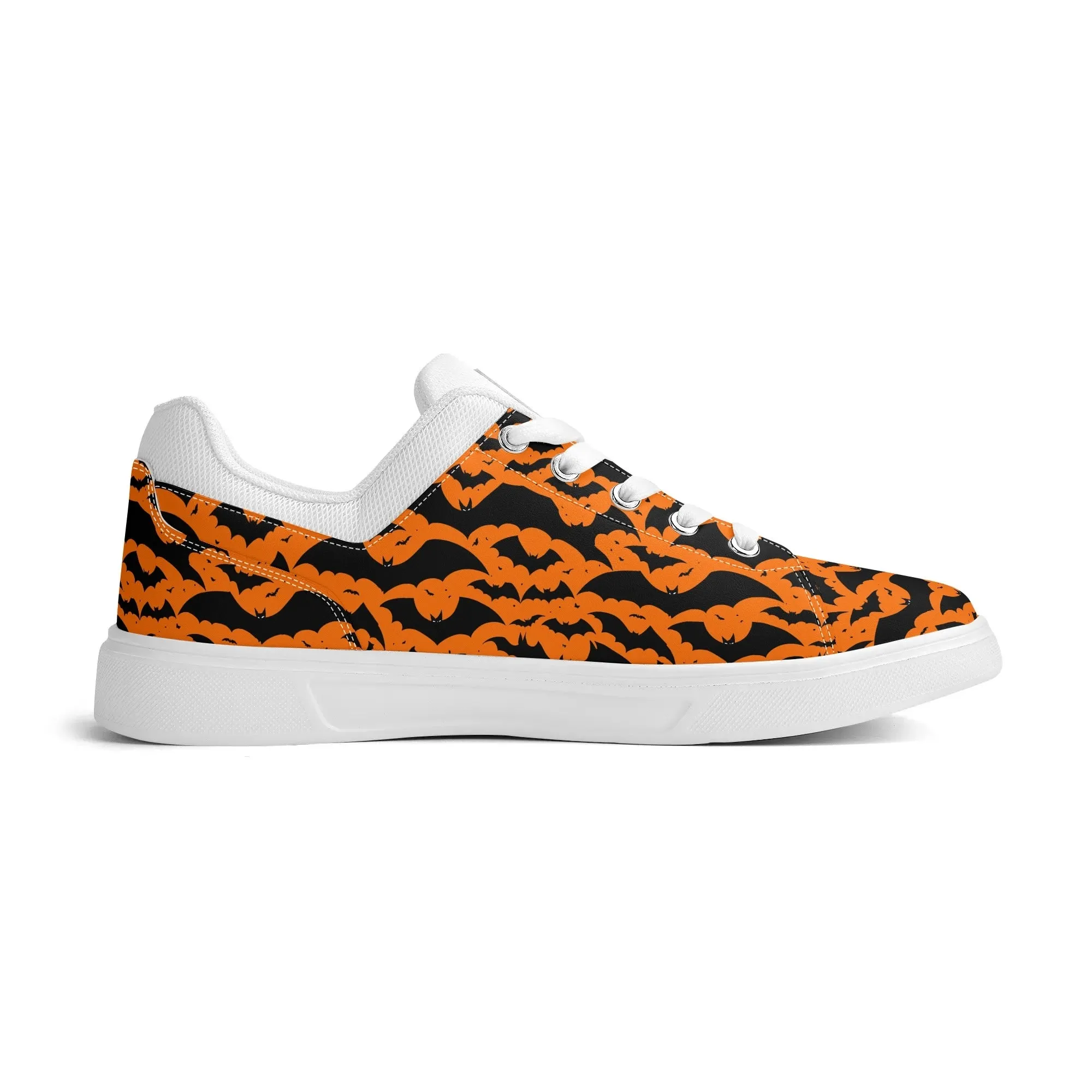 Unisex Halloween Bats Lightweight Brand Low Top Mesh Shoes