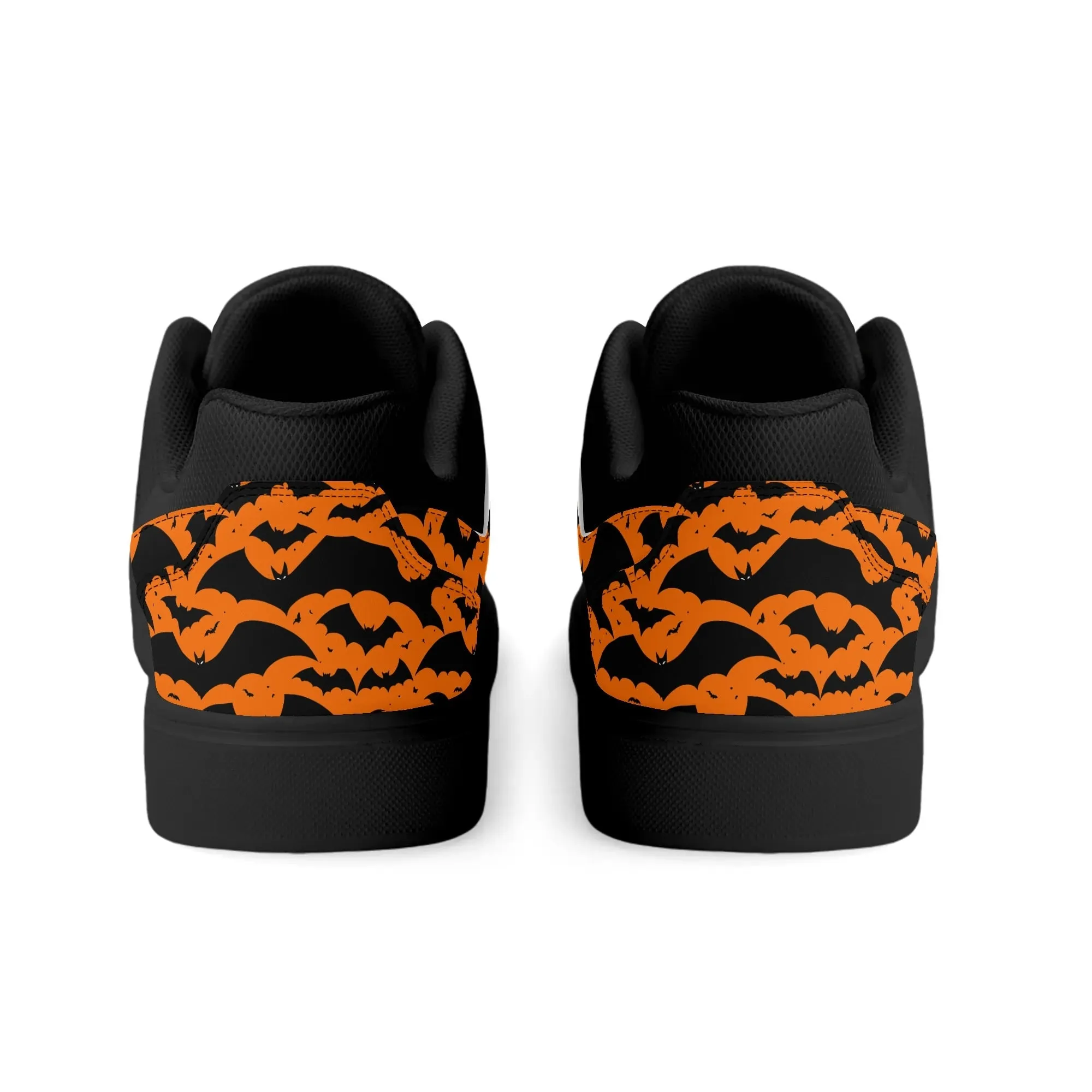 Unisex Halloween Bats Lightweight Brand Low Top Mesh Shoes