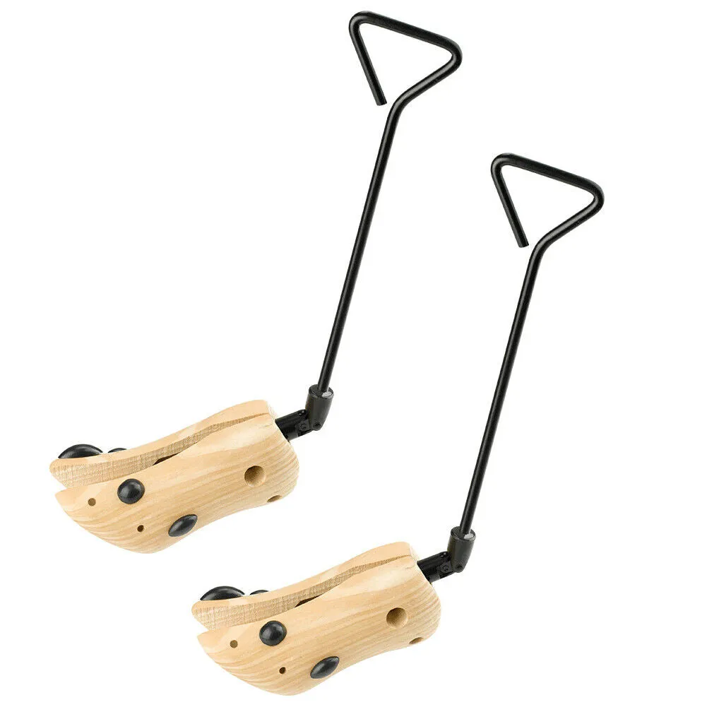 US 2-4 Pair Boot Stretcher Shoe Shaper Wooden Western Cowboy Boot Tree Expander