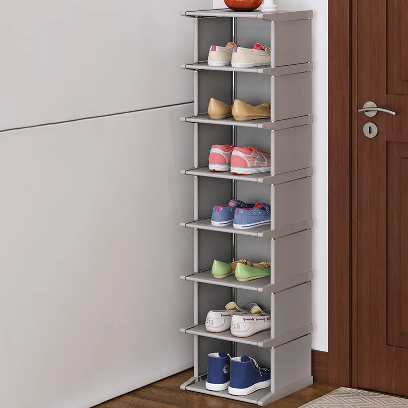 Vertical Shoe Rack Removable Shoe Organizer Shelf Living Room Corner Shoe Cabinet