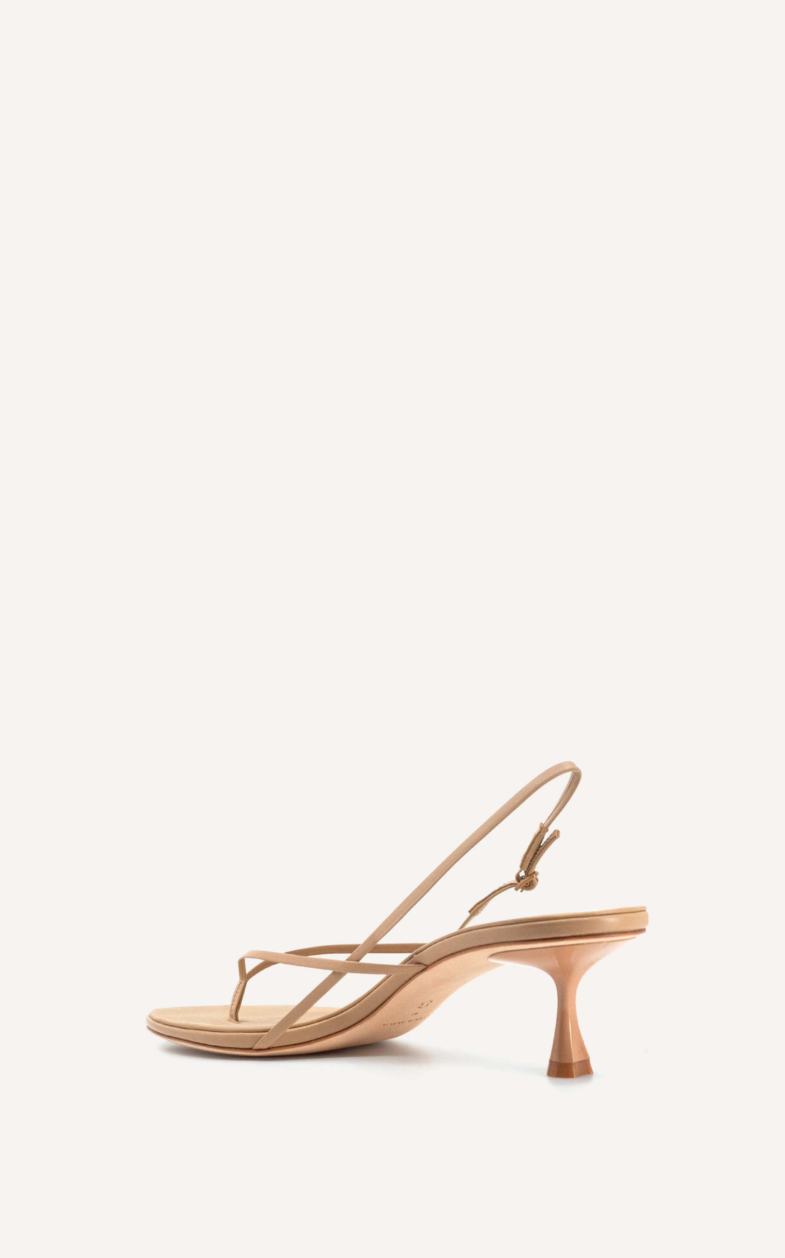 Wishbone 50 Heel | Beige