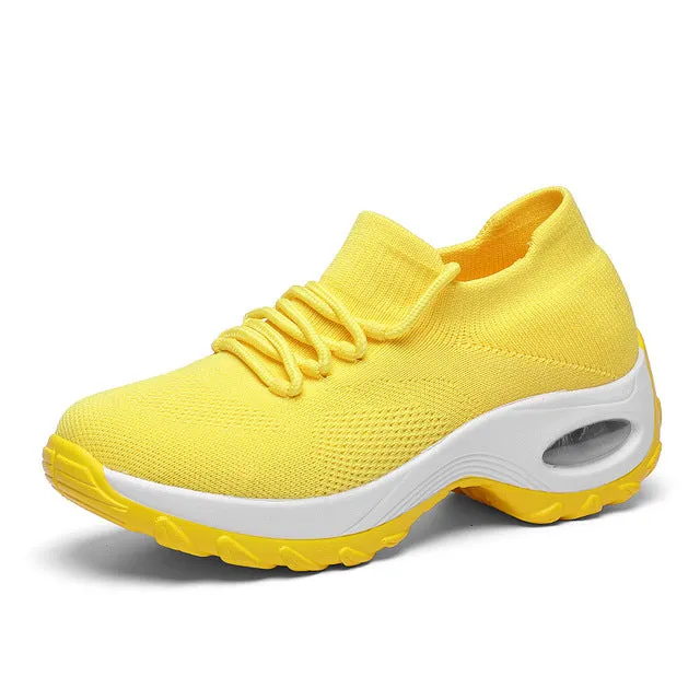 Women Walking Shoes Sock Sneakers