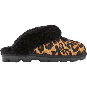 Women's UGG Coquette Panther Print Butterscotch Sheepskin