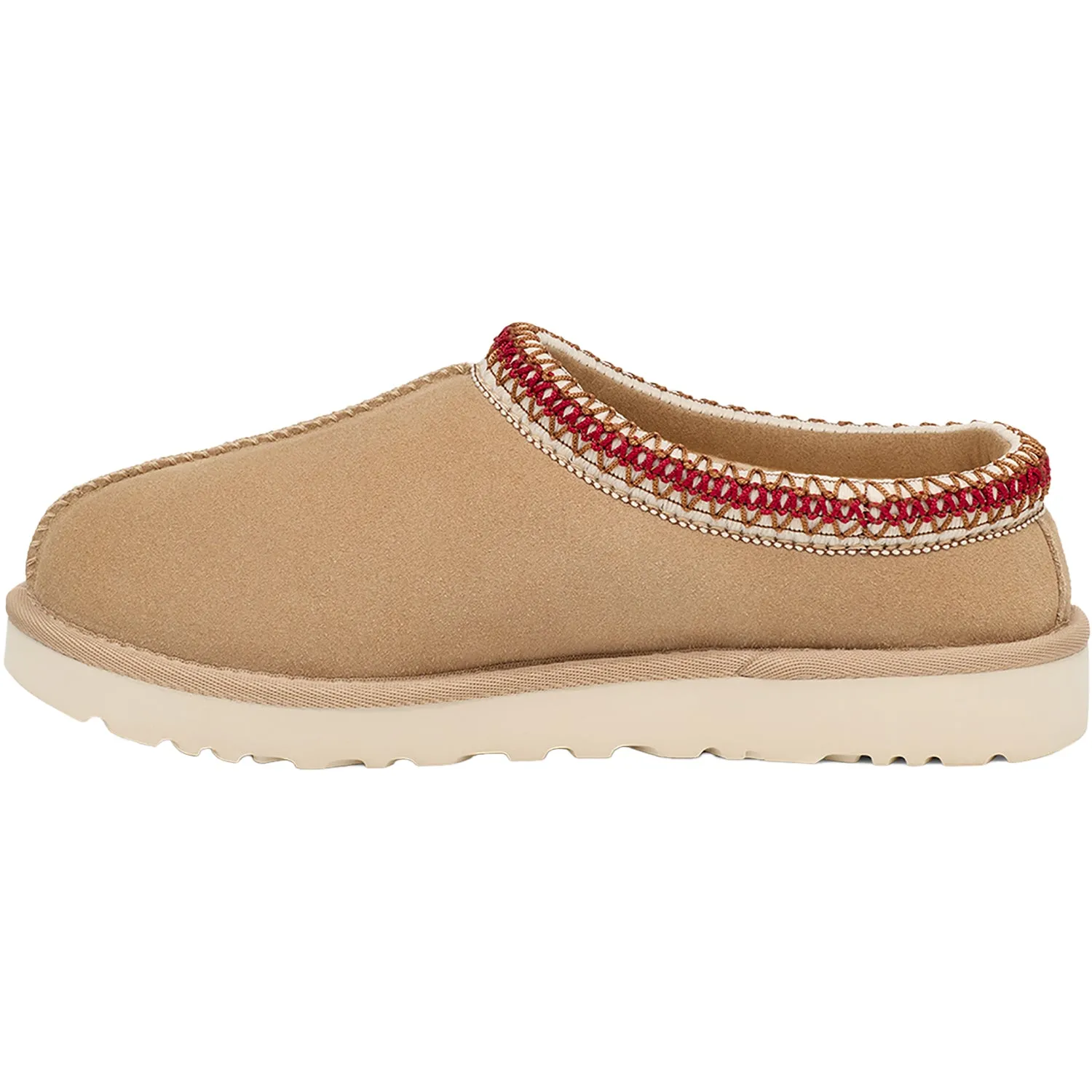 Women's UGG Tasman Sand/Dark Cherry Suede