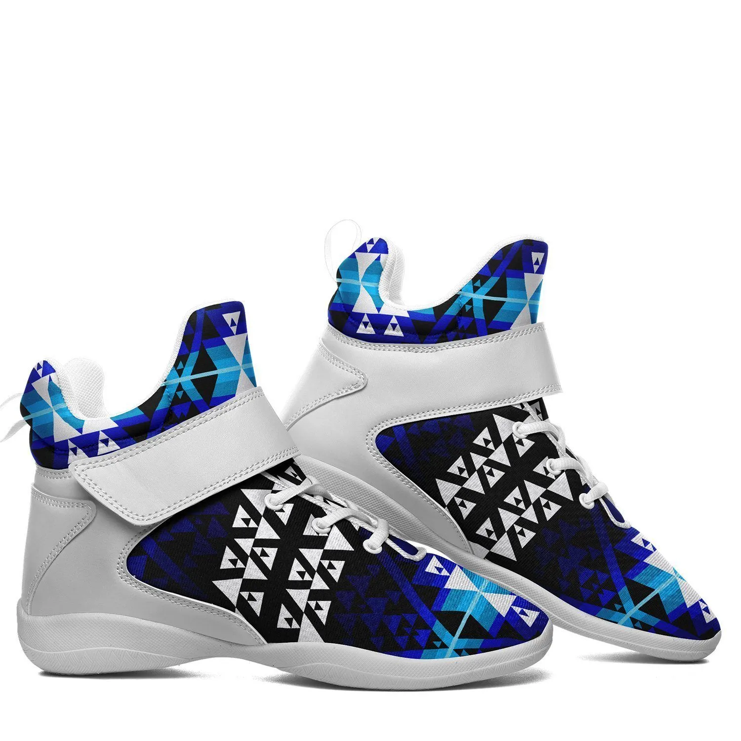 Writing on Stone Night Watch Ipottaa Basketball / Sport High Top Shoes - White Sole