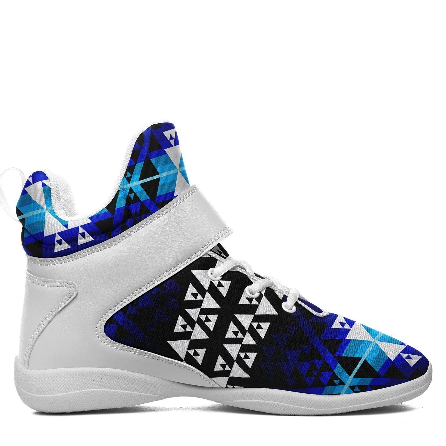 Writing on Stone Night Watch Ipottaa Basketball / Sport High Top Shoes - White Sole