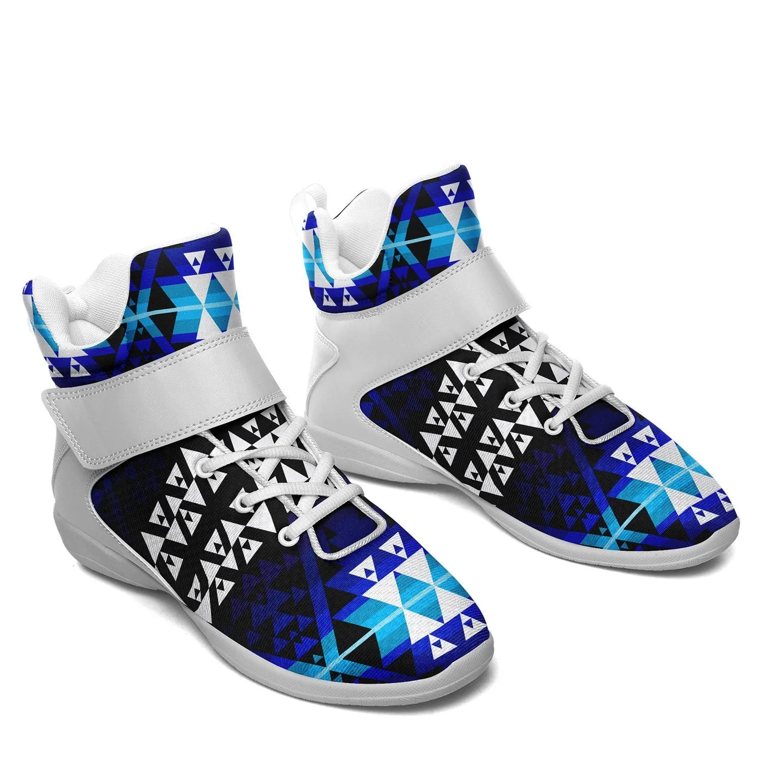 Writing on Stone Night Watch Ipottaa Basketball / Sport High Top Shoes