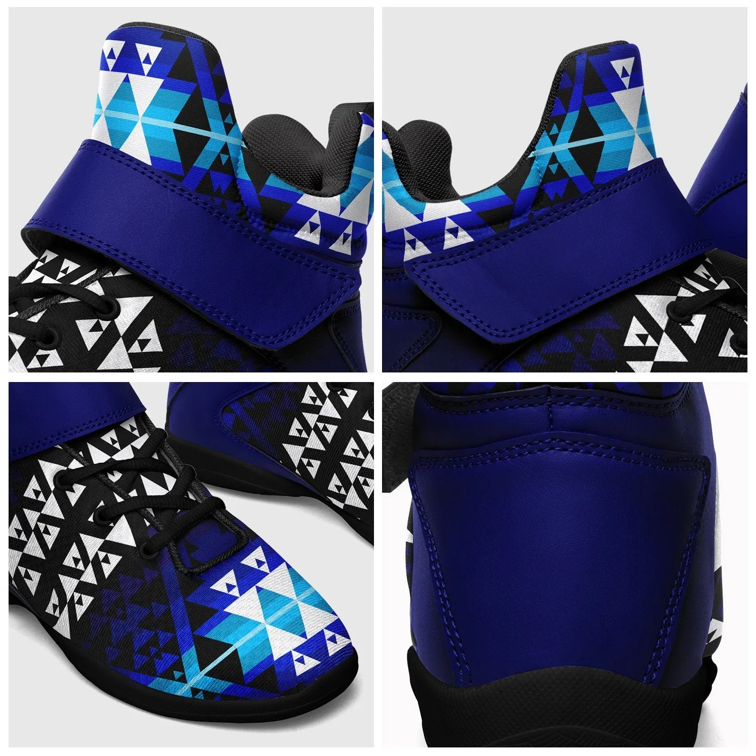 Writing on Stone Night Watch Ipottaa Basketball / Sport High Top Shoes