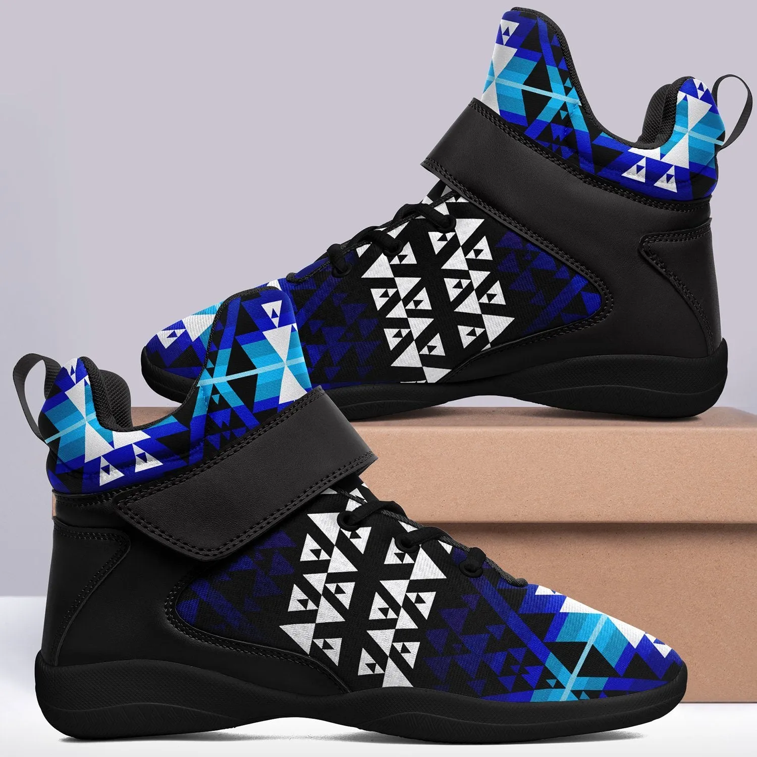 Writing on Stone Night Watch Ipottaa Basketball / Sport High Top Shoes