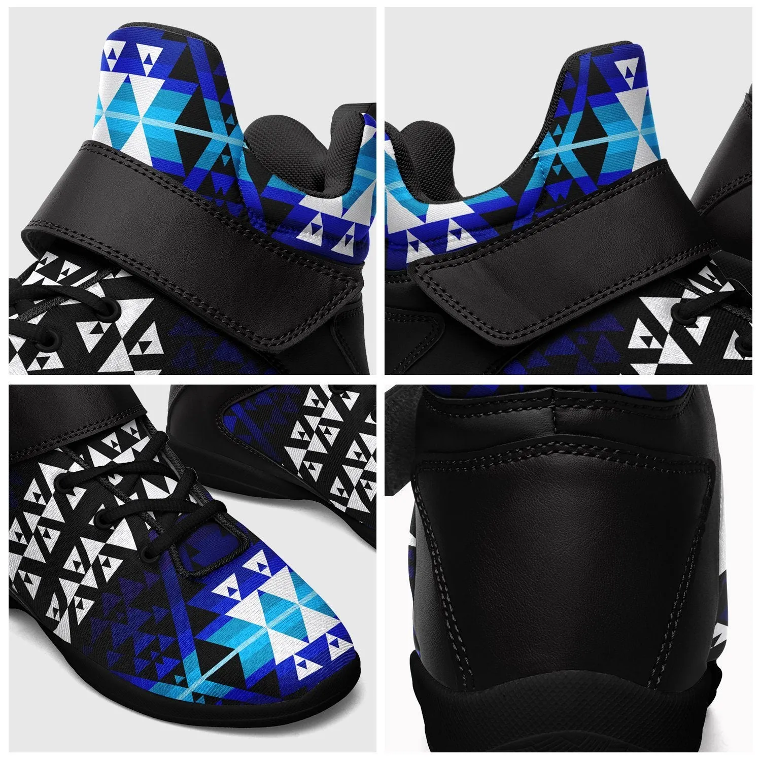 Writing on Stone Night Watch Ipottaa Basketball / Sport High Top Shoes