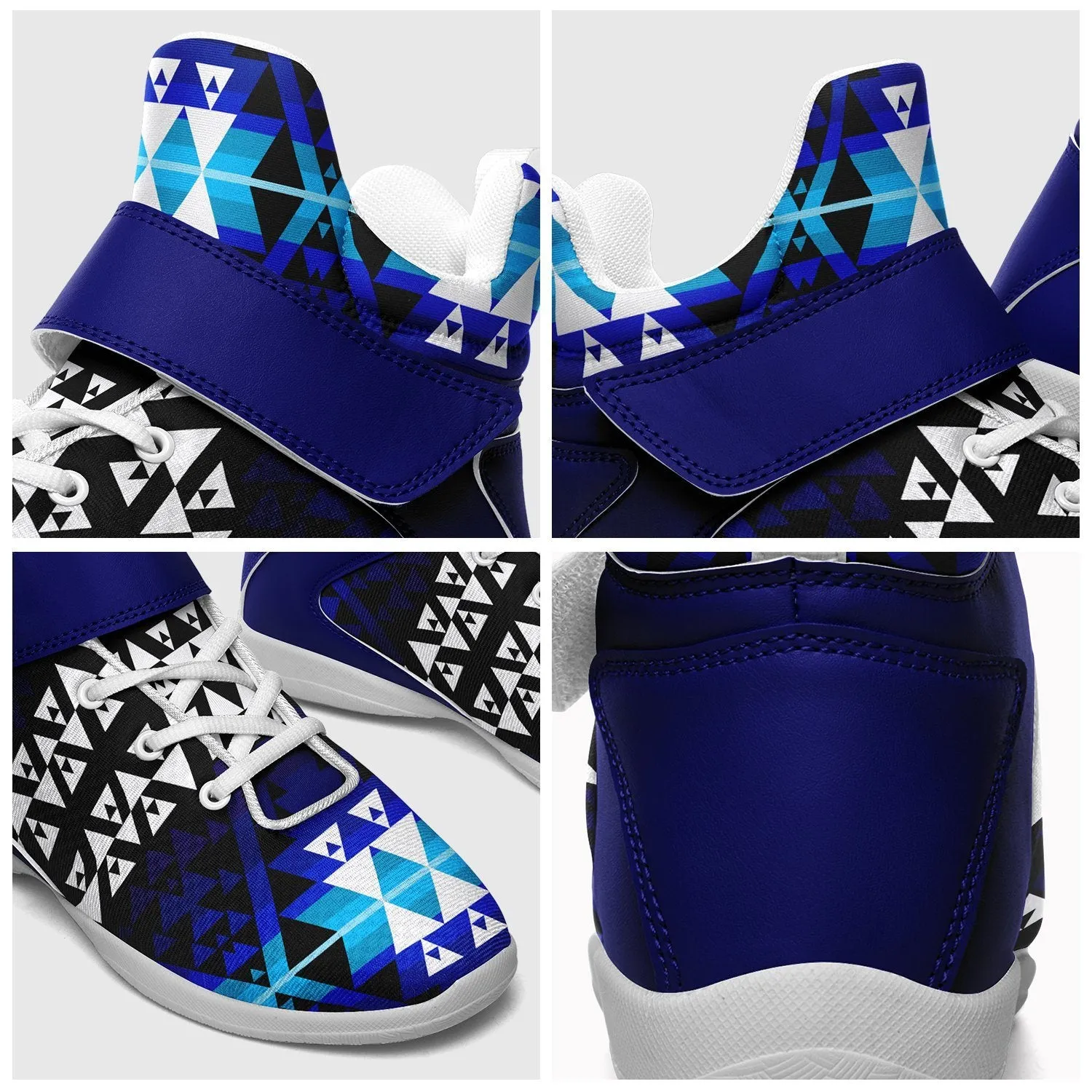 Writing on Stone Night Watch Ipottaa Basketball / Sport High Top Shoes