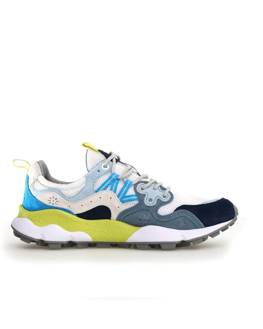 Yamano 3 Man Trainer Blue White Lime