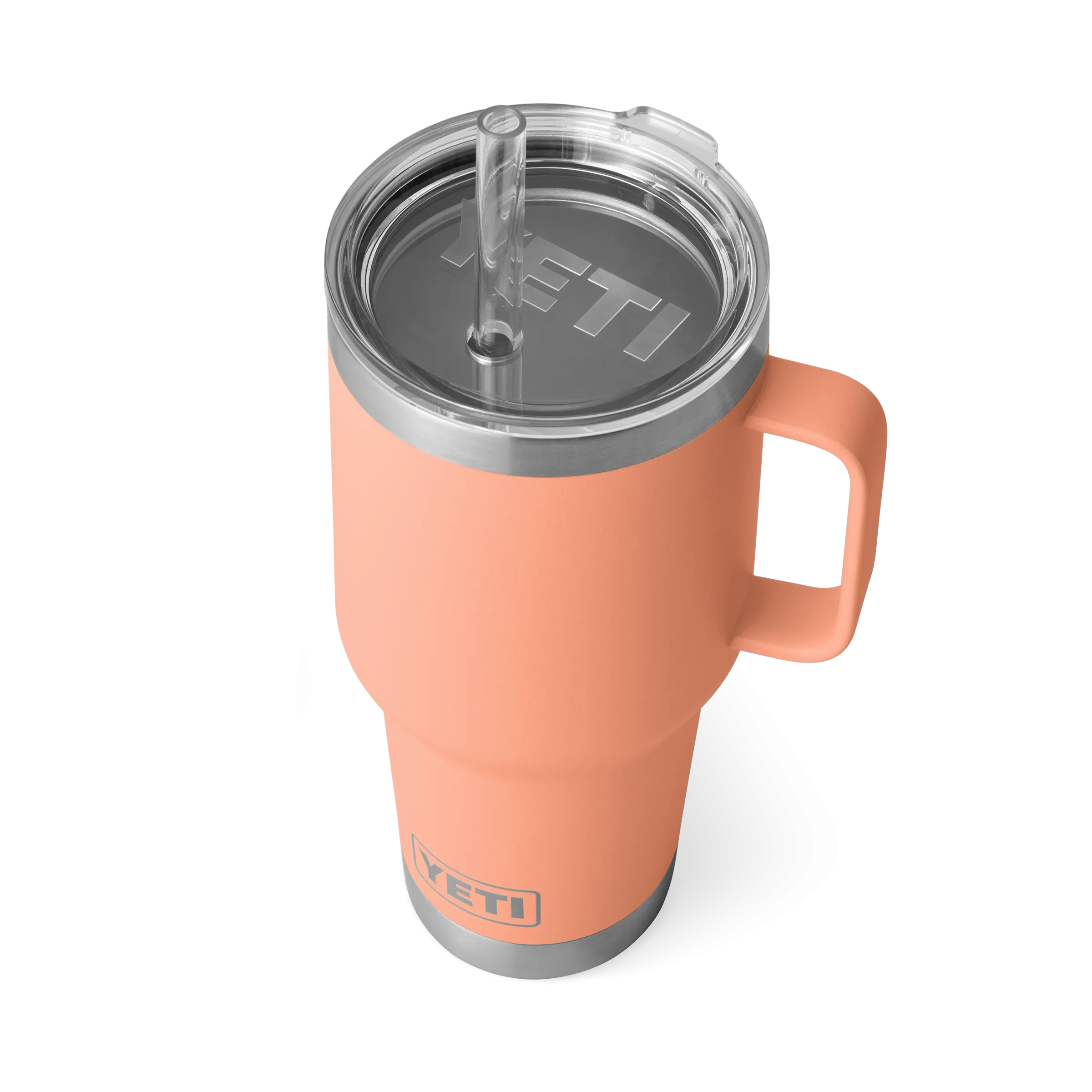 Yeti Rambler 35oz Mug With Straw Lid - Lowcountry Peach