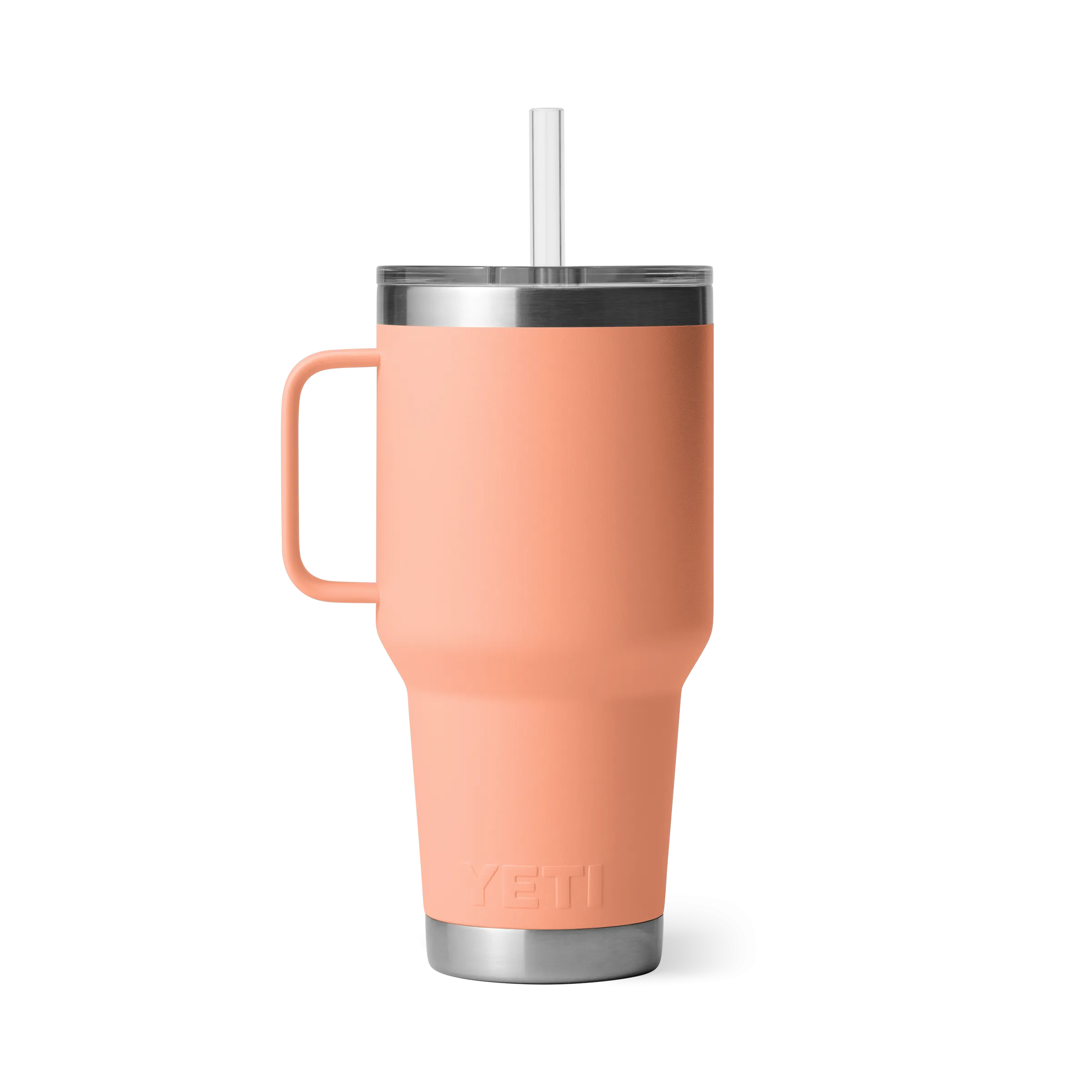 Yeti Rambler 35oz Mug With Straw Lid - Lowcountry Peach