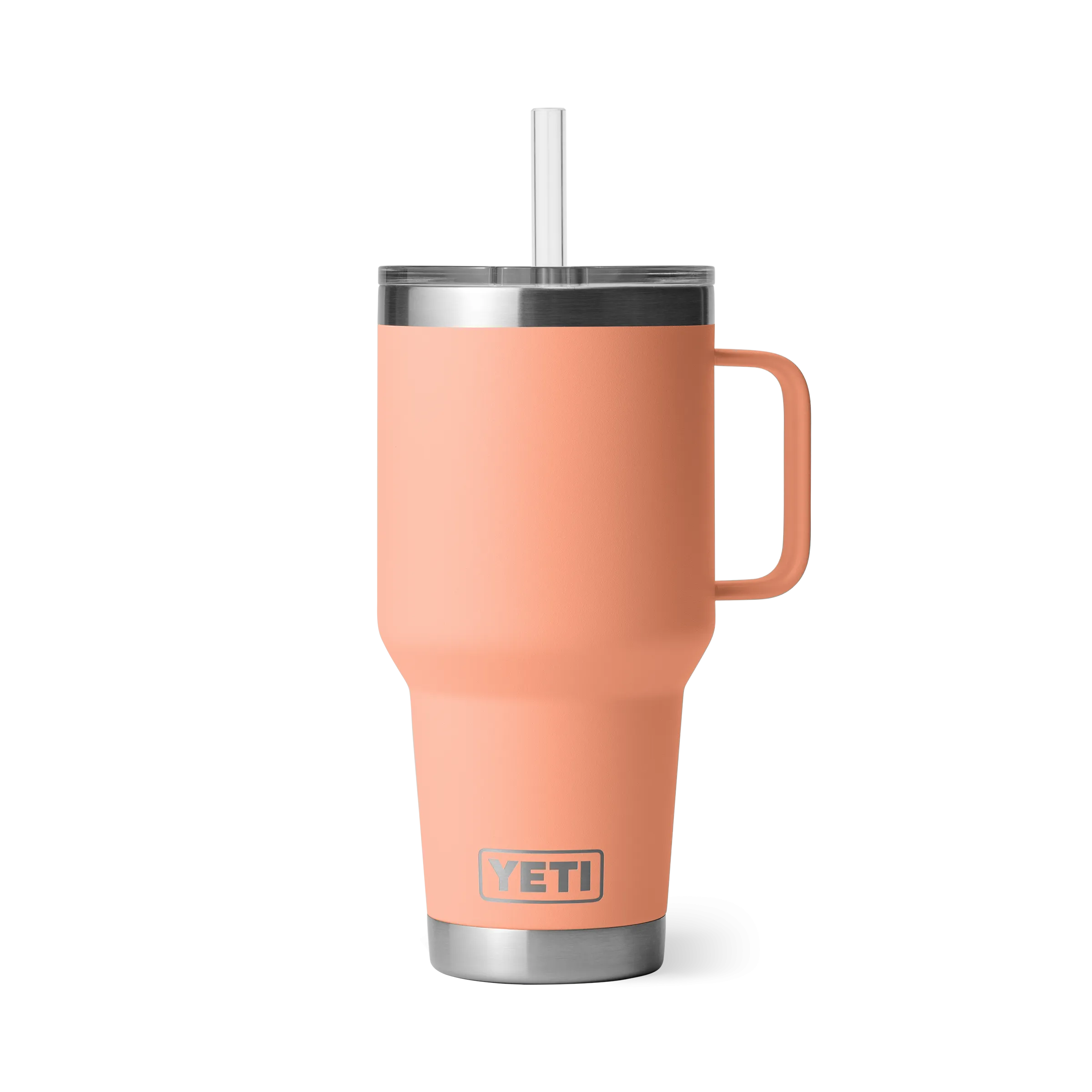 Yeti Rambler 35oz Mug With Straw Lid - Lowcountry Peach